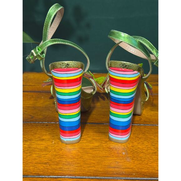 BETSEY JOHNSON Women's Noemi Butterfly Strap heels size 7 - Picture 3 of 7